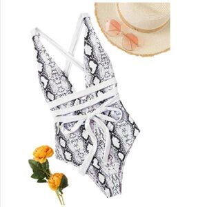 Women's Sexy Bathing Suits Criss Cross Tie Knot